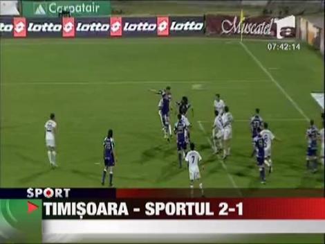 Timisoara - Sportul 2-1