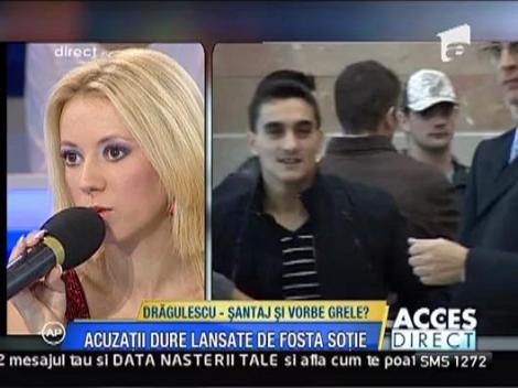 Dragulescu - santaj si vorbe grele