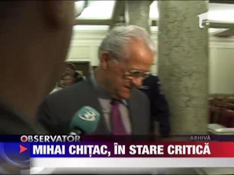 Mihai Chitac e in stare critica