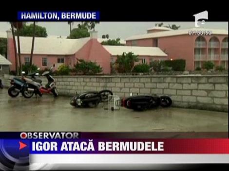 Uraganul Igor ataca in Insulele Bermude