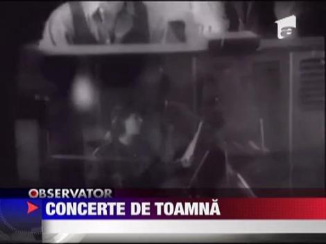 Concerte de toamna
