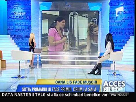 Oana Lis face muschi