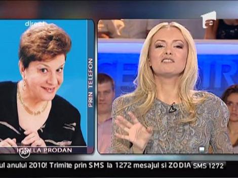 Ionela Prodan: "Jos cu haimanalele, cu teparii"