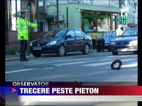 Trecere peste pieton