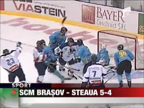 Hochei pe gheata / SCM Brasov - Steaua 5-4