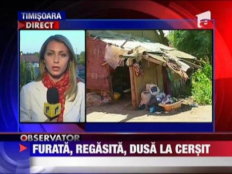 Furata, regasita, dusa la cersit