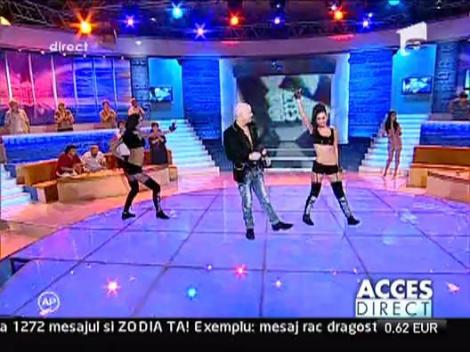 DJ Morris a cantat la Acces Direct