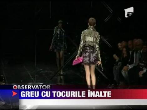 Greu cu tocurile inalte