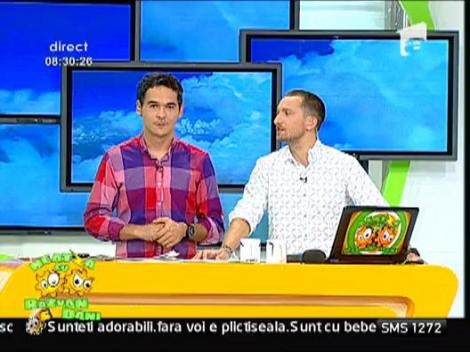 Daniela Crudu, prea decoltata pentru Meteo