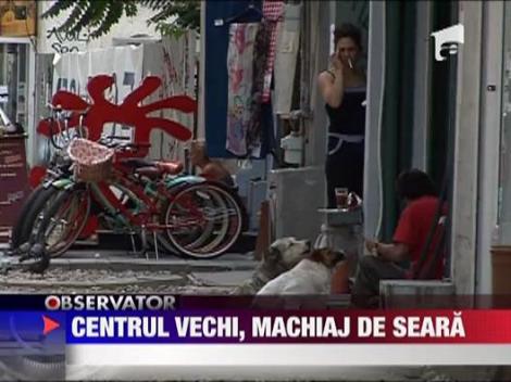 Centrul vechi, machiaj de seara