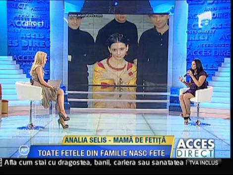 Analia Selis va fi mama de fetita, ca toate femeile din familia ei