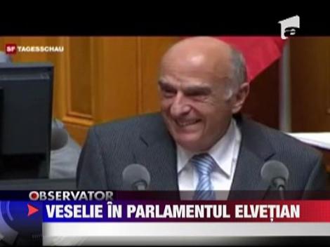 Criza de ras in Parlamentul Elvetian