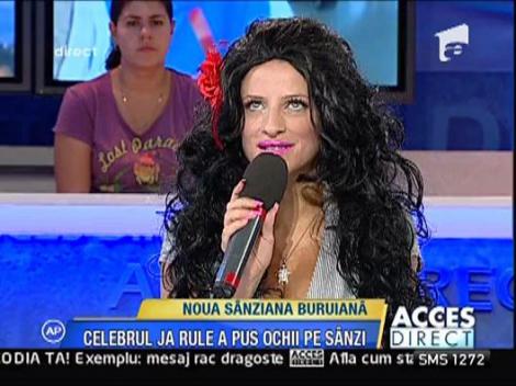 Ja Rule a pus ochii pe Sanzi si a exclamat: "Hey sexy lady!"