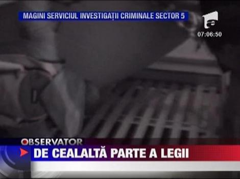 Politist si pompier infractor