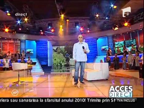 Catalin Crisan a cantat la Acces Direct