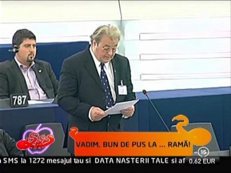 C.V. Tudor, despre tigani, in Parlamentul European