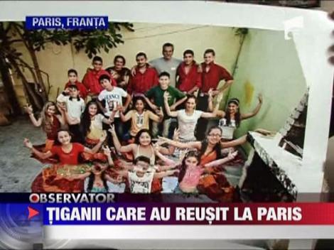 Tiganii care au reusit la Paris