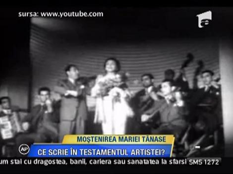 Ultima dorinta a Mariei Tanase, ignorata de statul roman