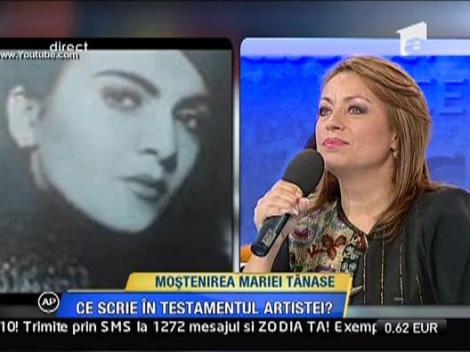 Amintiri despre prima intalnire cu Maria Tanase