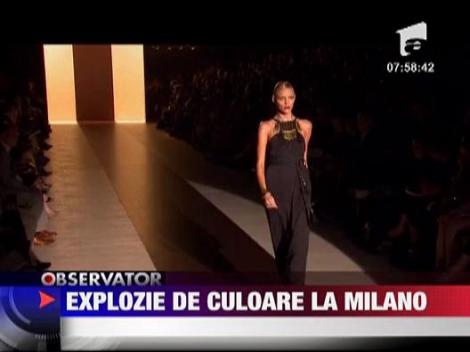 Explozie de culoare la Milano