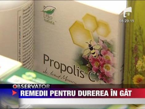 Remedii pentru durerea in gat