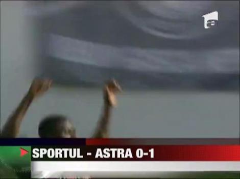 Sportul - Astra 0-1