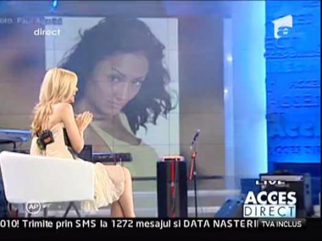 Nidia a cantat live la Acces Direct, sub privirile lui Horia