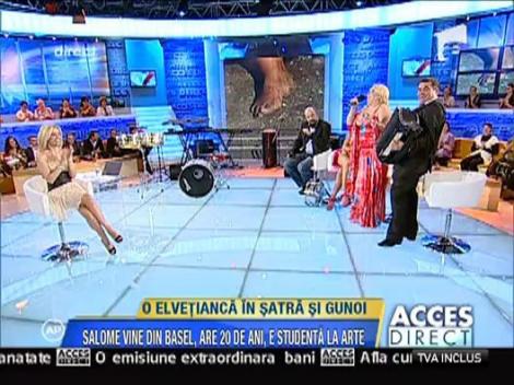 Clejanii au compus o melodie pentru elvetianca Salome