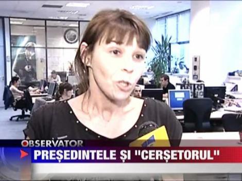 Presedintele si "cersetorul"