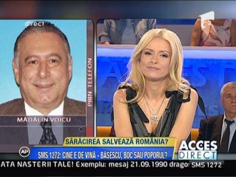 Madalin Voicu: "Acest cancer care se cheama Traian Basescu..."