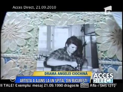 Angela Ciochina a ajuns la un spital din Bucuresti