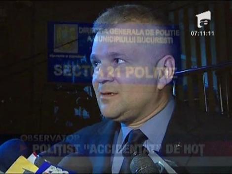 Politist batut de un infractor