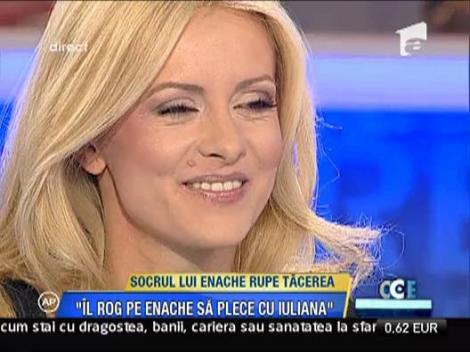 Socrul lui Enache: "Razboi psihotronic impotriva Corinei si familiei mele