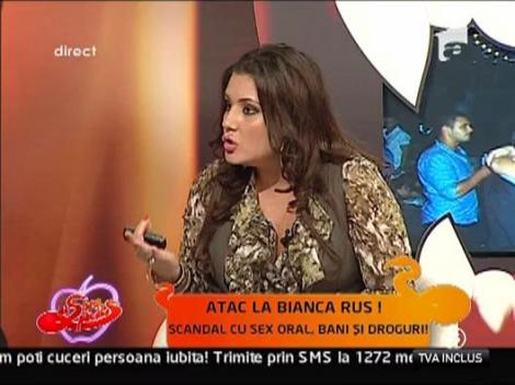 Bianca Rus, acuzata de prietenele de distractie
