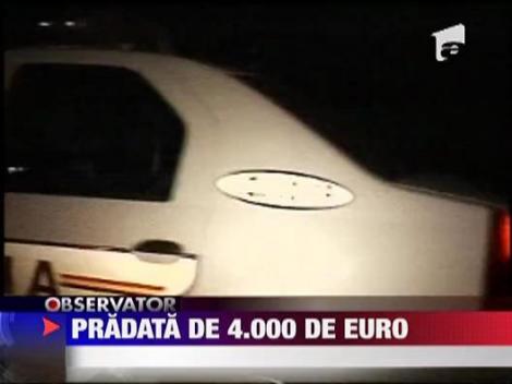 Pradata de 4000 de euro! Jaf la Cluj!