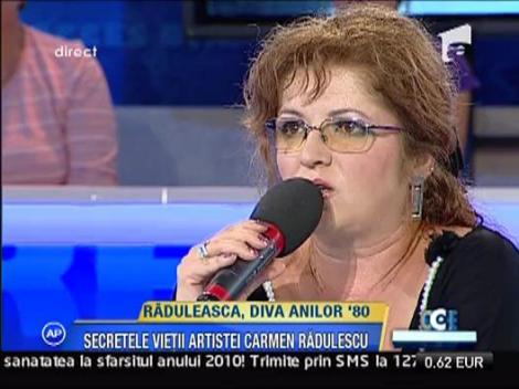 Carmen Radulescu, refuzata de casele de productie contemporane