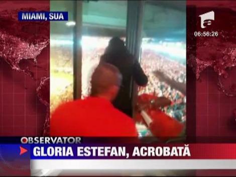 Gloria Estefan, acrobata