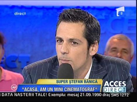 Pe Stefan Banica nu-l deranjeaza sa fie imitat, daca este un umor de calitate
