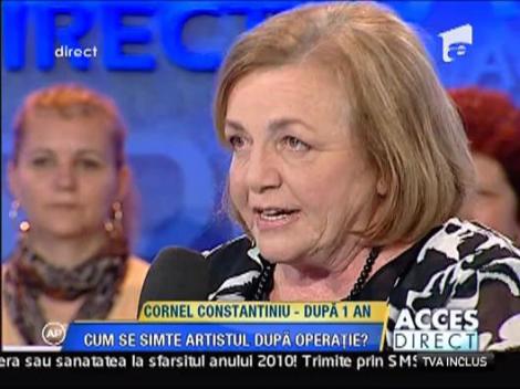Cornel Constantiniu, la un an dupa operatie