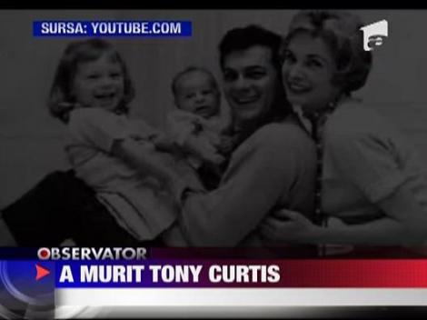 A murit Tony Curtis