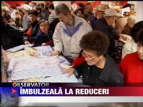 Imbulzeala la reduceri