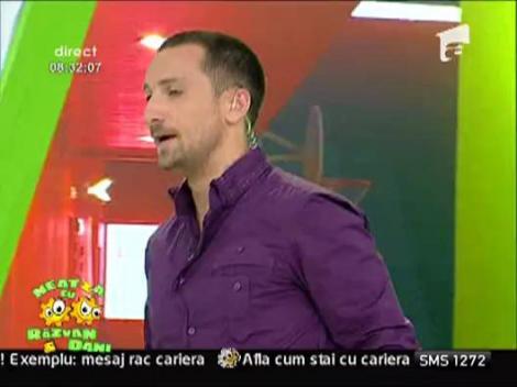 Razvan se apuca de pictat