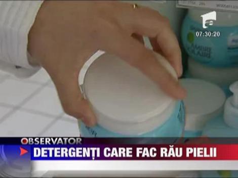 Detergenti care fac rau pielii