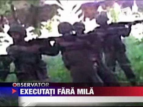 IMAGINI SOCANTE! Executati fara mila