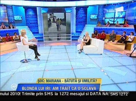 Mariana Rosca - o sclava in Liban, batuta si umilita