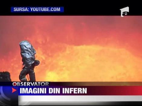 Imagini din infern! Vulcanul Marum