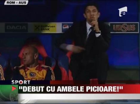 Chivu: "Debut cu ambele picioare!"