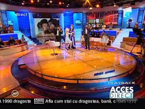 Matilda Pascal Cojocarita a cantat la Acces Direct
