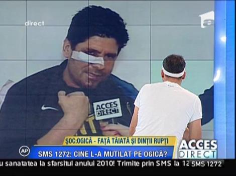 Spiritele se incing din nou, intre Ogica si individul din platou