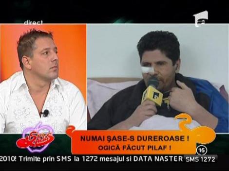 Ogica: "Am fost batut de o gasca, dar si de bodyguarzi clubului"